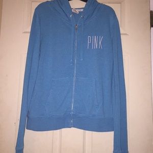 Victoria’s Secret PINK Zip-up Sweatshirt. Size L/G